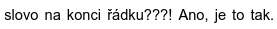 Ukázkový text
